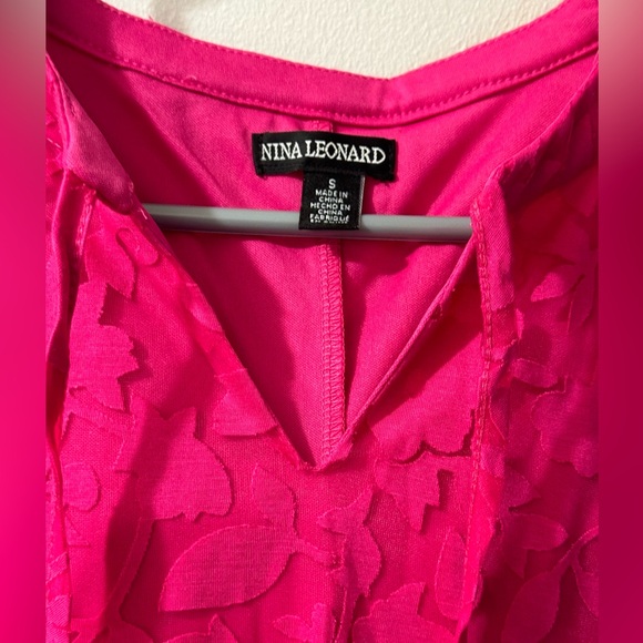 Nina Leopard pink dress size small - Picture 3 of 7